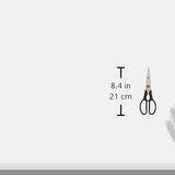 ZWILLING Twin L Vielzweckschere, Universalschere, Länge: 20 cm, Rostfreier Spezialstahl/Kunststoff, Schwarz